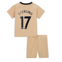 Fotbalové Dres Chelsea Raheem Sterling #17 Dětské Alternativní 2022-23 Krátký Rukáv (+ trenýrky)